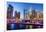 Dubai Marina, Dubai, United Arab Emirates, Middle East-Fraser Hall-Framed Photographic Print