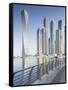 Dubai Marina, Dubai, United Arab Emirates-Jon Arnold-Framed Stretched Canvas