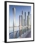 Dubai Marina, Dubai, United Arab Emirates-Jon Arnold-Framed Photographic Print