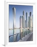 Dubai Marina, Dubai, United Arab Emirates-Jon Arnold-Framed Photographic Print