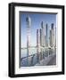 Dubai Marina, Dubai, United Arab Emirates-Jon Arnold-Framed Photographic Print