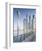 Dubai Marina, Dubai, United Arab Emirates-Jon Arnold-Framed Photographic Print