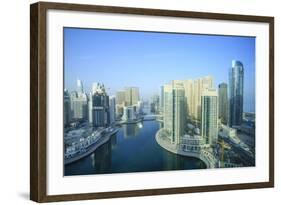 Dubai Marina, Dubai, United Arab Emirates-Fraser Hall-Framed Photographic Print