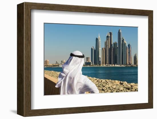 Dubai Marina. Uae-Alan64-Framed Photographic Print