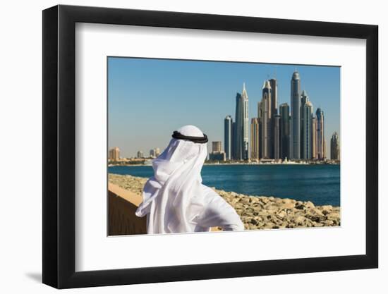 Dubai Marina. Uae-Alan64-Framed Photographic Print