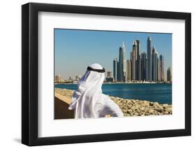 Dubai Marina. Uae-Alan64-Framed Photographic Print