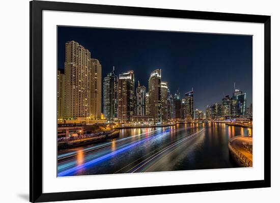Dubai Marina-null-Framed Art Print
