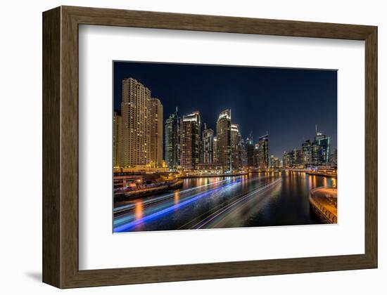 Dubai Marina-null-Framed Art Print