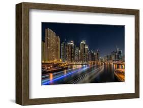 Dubai Marina-null-Framed Art Print