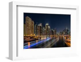 Dubai Marina-null-Framed Art Print