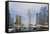 Dubai Marina-Rudy Sulgan-Framed Stretched Canvas