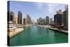 Dubai Marina-Fraser Hall-Stretched Canvas