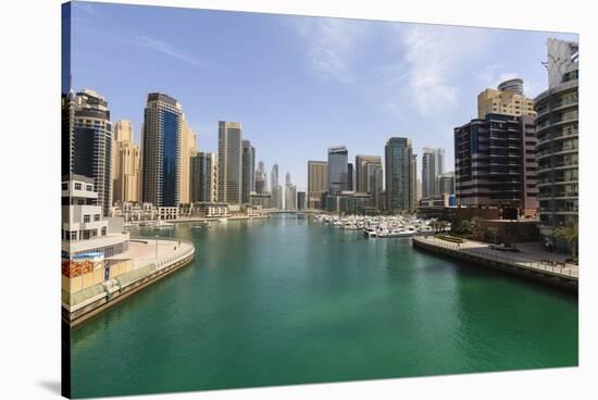 Dubai Marina-Fraser Hall-Stretched Canvas