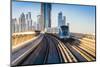 Dubai Metro. A View of the City from the Subway Car-Alan64-Mounted Photographic Print