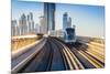 Dubai Metro. A View of the City from the Subway Car-Alan64-Mounted Photographic Print