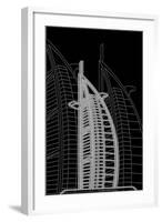 Dubai Night-Cristian Mielu-Framed Art Print