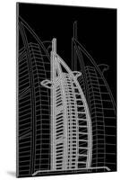 Dubai Night-Cristian Mielu-Mounted Art Print