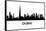 Dubai Skyline-unkreatives-Framed Stretched Canvas