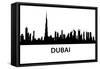 Dubai Skyline-unkreatives-Framed Stretched Canvas