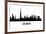 Dubai Skyline-unkreatives-Framed Premium Giclee Print