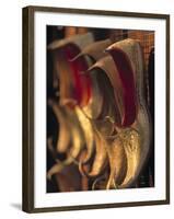 Dubai Souk, Dubai, United Arab Emirates-Walter Bibikow-Framed Photographic Print