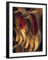 Dubai Souk, Dubai, United Arab Emirates-Walter Bibikow-Framed Photographic Print