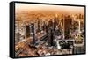 Dubai UAE - Cityscape-Philippe HUGONNARD-Framed Stretched Canvas