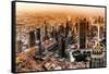 Dubai UAE - Cityscape-Philippe HUGONNARD-Framed Stretched Canvas