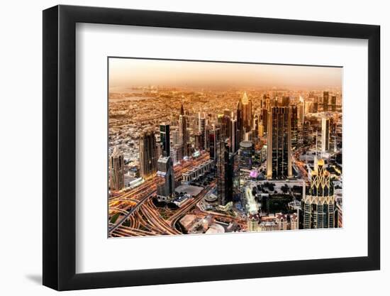 Dubai UAE - Cityscape-Philippe HUGONNARD-Framed Photographic Print