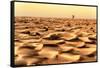 Dubai UAE - Hot Air Balloons Sunrise III-Philippe HUGONNARD-Framed Stretched Canvas