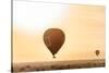 Dubai UAE - Hot Air Balloons Sunrise-Philippe HUGONNARD-Stretched Canvas