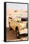 Dubai UAE - Land Rover Vintage-Philippe HUGONNARD-Framed Stretched Canvas