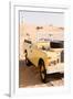 Dubai UAE - Land Rover Vintage-Philippe HUGONNARD-Framed Premium Photographic Print