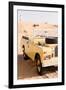 Dubai UAE - Land Rover Vintage-Philippe HUGONNARD-Framed Premium Photographic Print