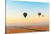 Dubai UAE - Sky View at Sunrise-Philippe HUGONNARD-Stretched Canvas