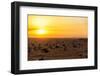 Dubai UAE - Sunset Desert-Philippe HUGONNARD-Framed Photographic Print