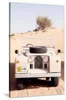 Dubai UAE - Vintage Land Rover-Philippe HUGONNARD-Stretched Canvas