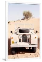 Dubai UAE - Vintage Land Rover-Philippe HUGONNARD-Framed Photographic Print