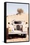 Dubai UAE - Vintage Land Rover-Philippe HUGONNARD-Framed Stretched Canvas