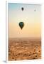 Dubai UAE - Wonderful Hot Air Balloons Sunrise-Philippe HUGONNARD-Framed Photographic Print