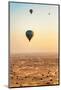 Dubai UAE - Wonderful Hot Air Balloons Sunrise-Philippe HUGONNARD-Mounted Photographic Print