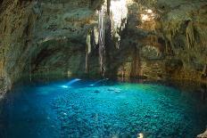 Mexican Cenote, Sinkhole-dubassy-Photographic Print