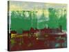 Dublin Abstract Skyline-Emma Moore-Stretched Canvas