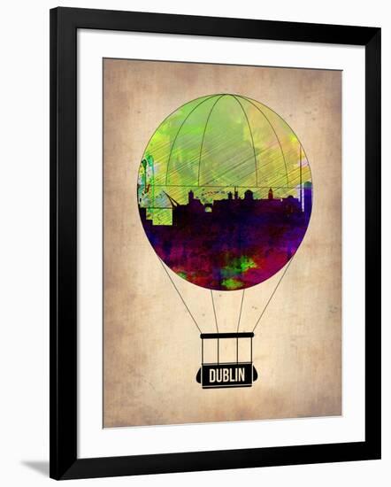 Dublin Air Balloon-NaxArt-Framed Art Print