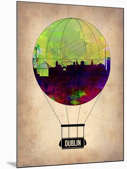 Dublin Air Balloon-NaxArt-Mounted Art Print