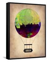 Dublin Air Balloon-NaxArt-Framed Stretched Canvas