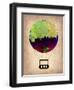 Dublin Air Balloon-NaxArt-Framed Art Print