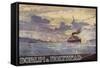 Dublin and Holyhead-null-Framed Stretched Canvas