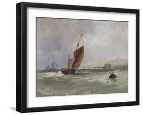Dublin Bay, 1878-Edwin Hayes-Framed Giclee Print