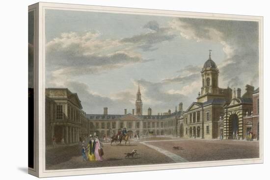 Dublin Castle 1817-null-Stretched Canvas